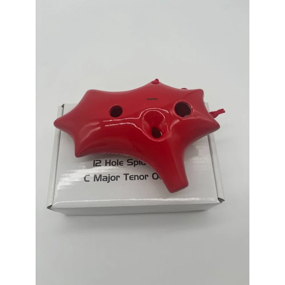 Marvel Spider-Man Ocarina‎ Flute like Instrument 12 Hole Ceramics C Major